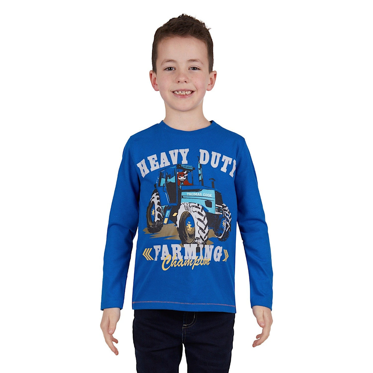Thomas Cook Boys Champion Long Sleeve Tee Royal