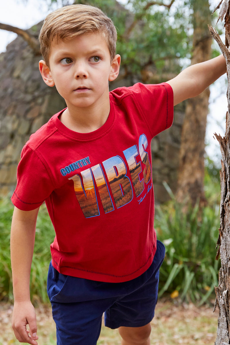 Thomas Cook Boy’s Rowan Tee Red