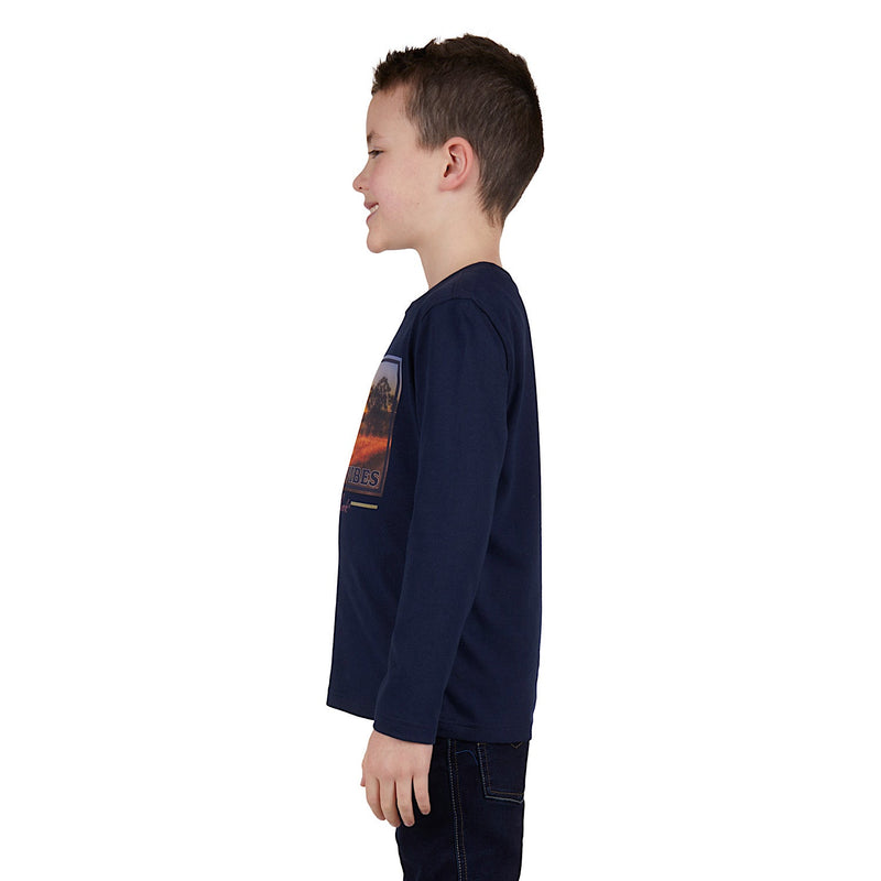 Thomas Cook Boys Sunset Long Sleeve Tee - Navy