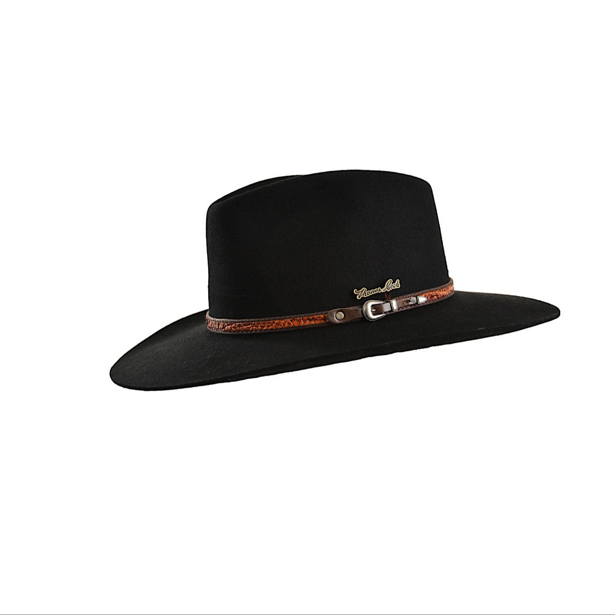 Thomas Cook Fitzroy Wool Felt Hat - Black