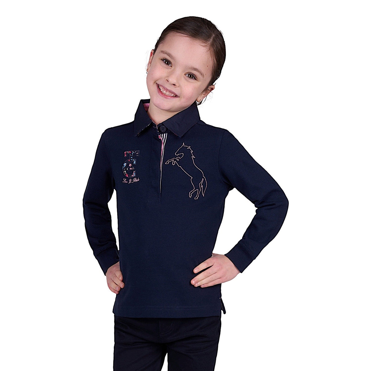 Thomas Cook Girl’s Adeline Rugby - Navy