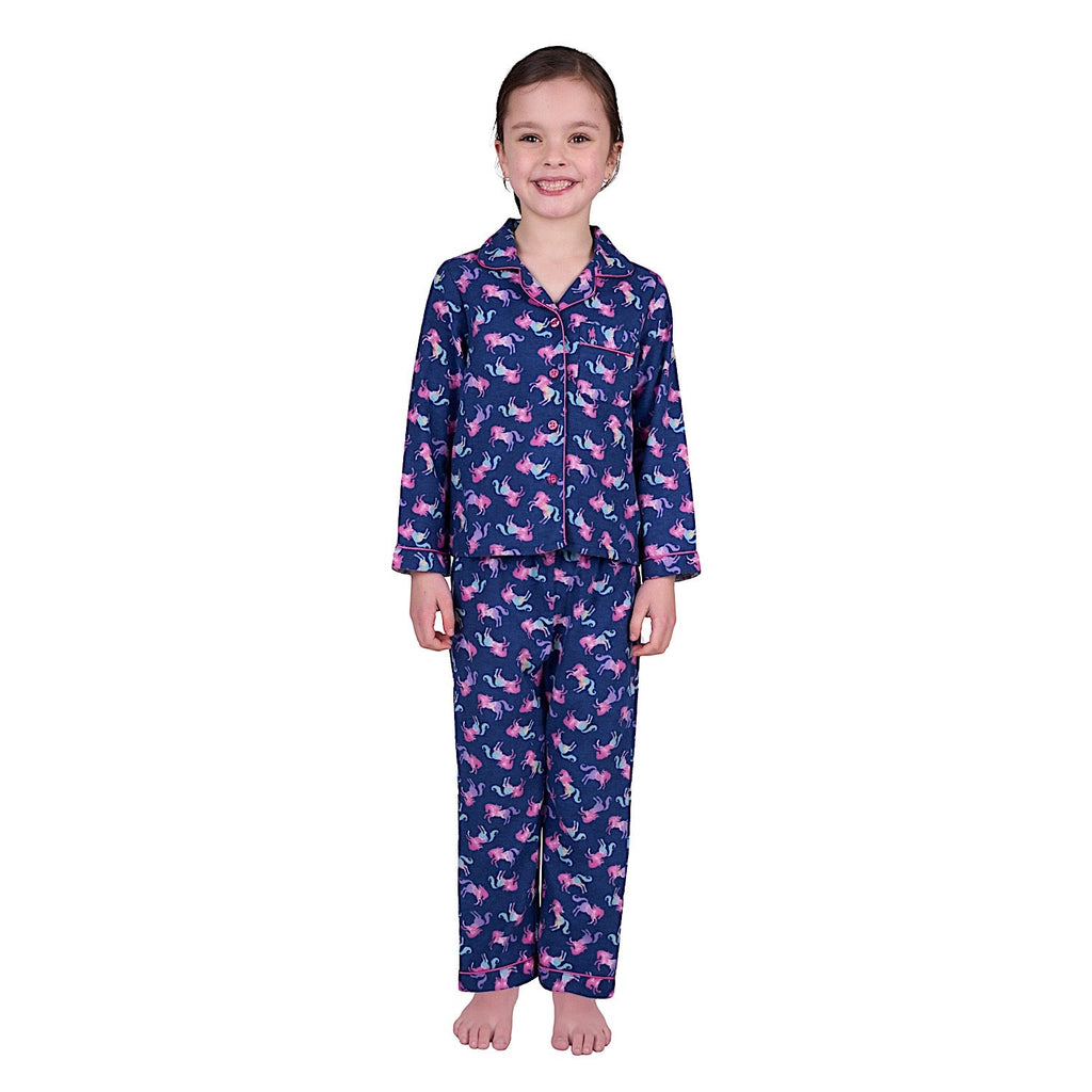 Buy Thomas Cook Girls Blair Pyjamas Blue The Stable Door