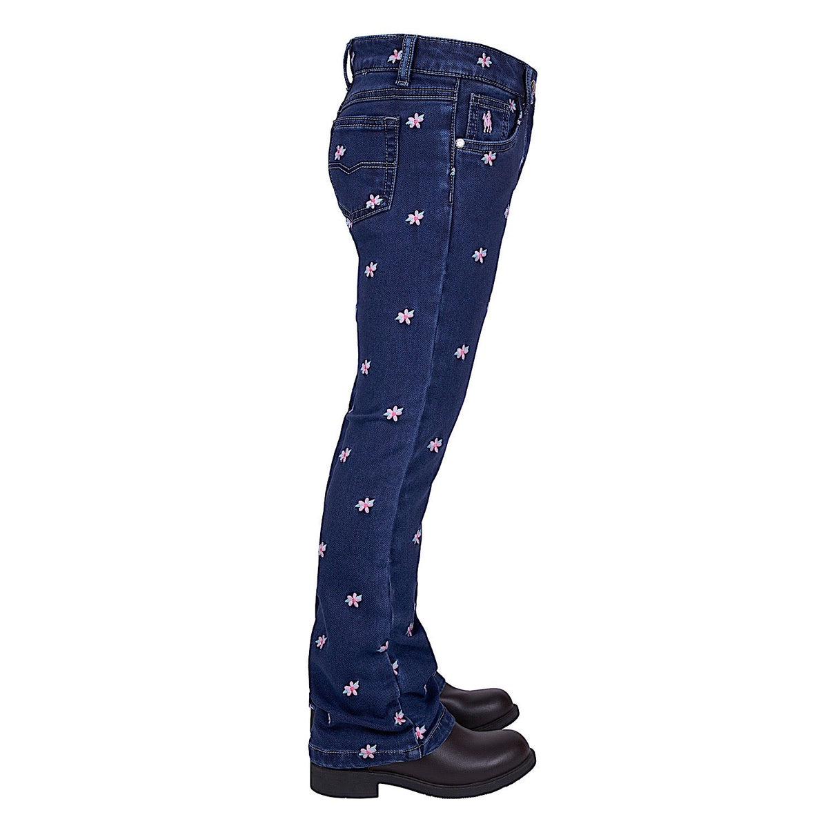 Thomas Cook Girl’s Emery Flare Jean - Mid Wash