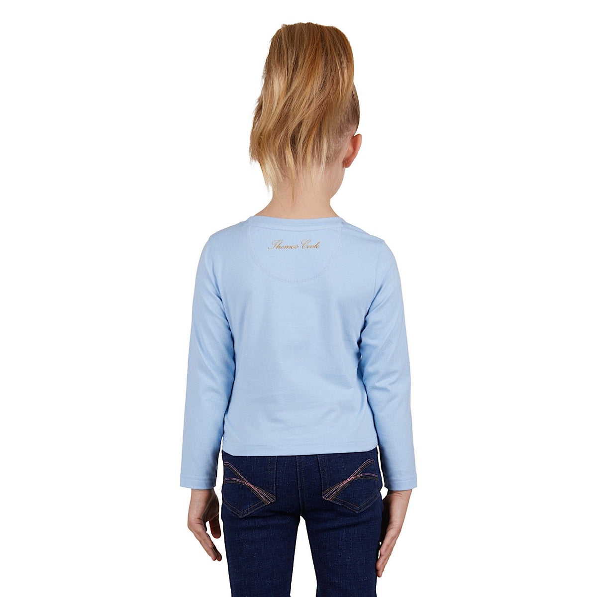 Thomas Cook Girls Kit Long Sleeve Tee Sky
