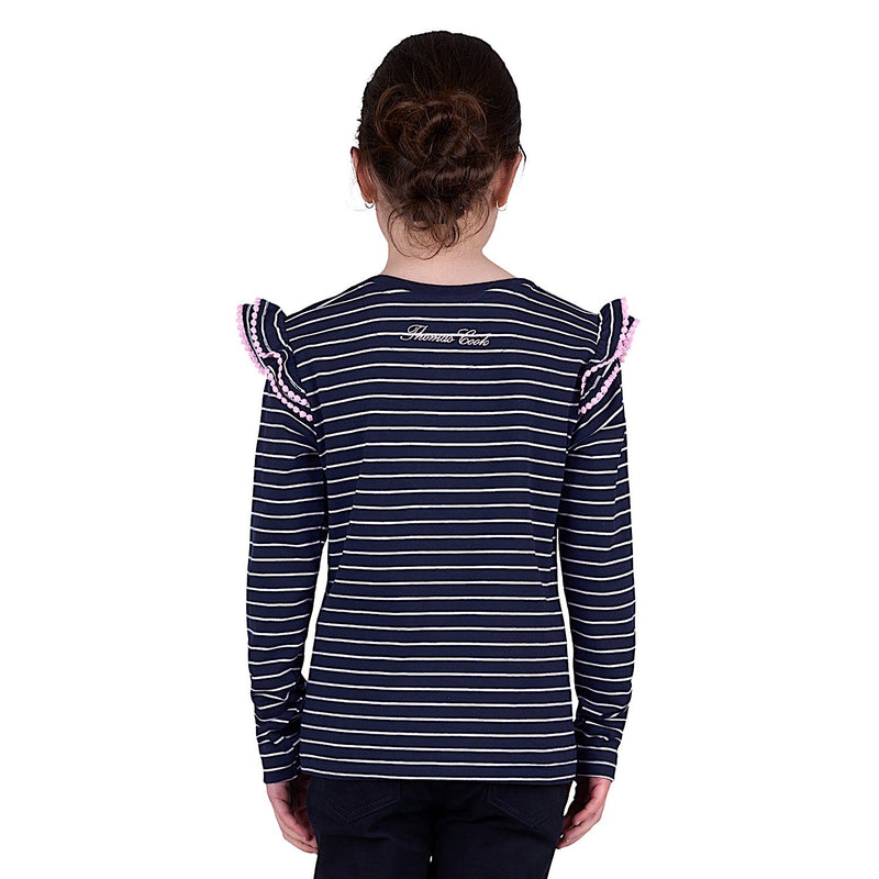 Thomas Cook Girl’s Nicole Long Sleeve Tee - Navy