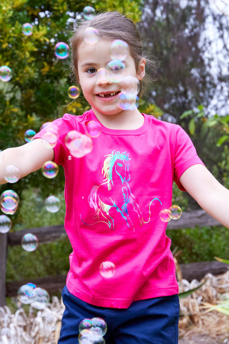 Thomas Cook Girl’s Willow Tee Bright Rose