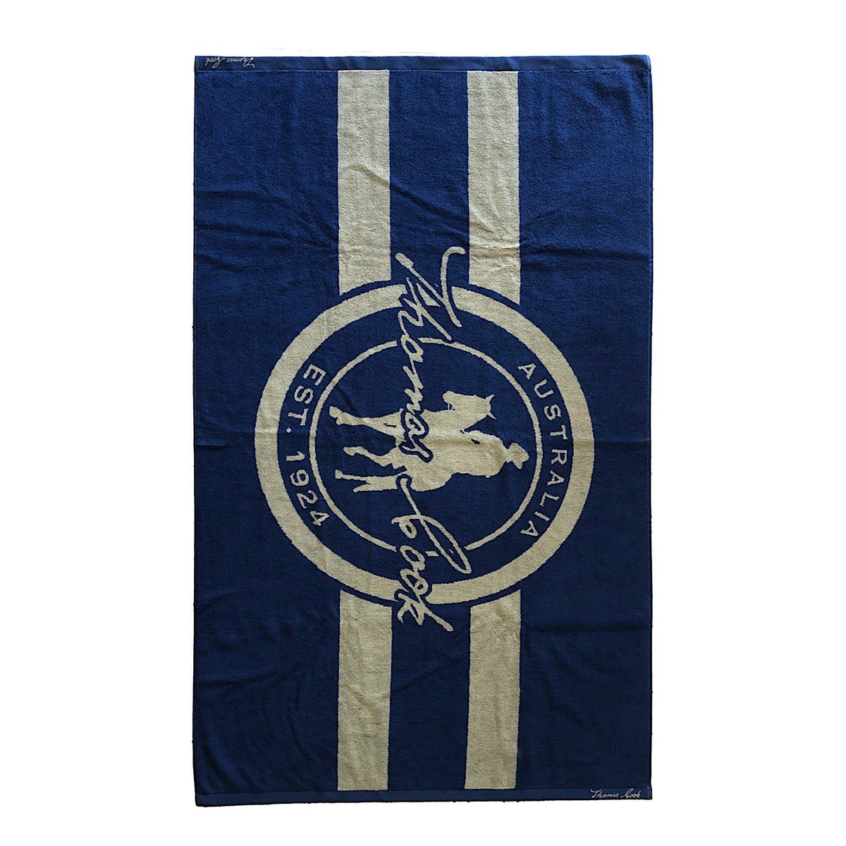 Thomas Cook Logo Towel Navy/Tan
