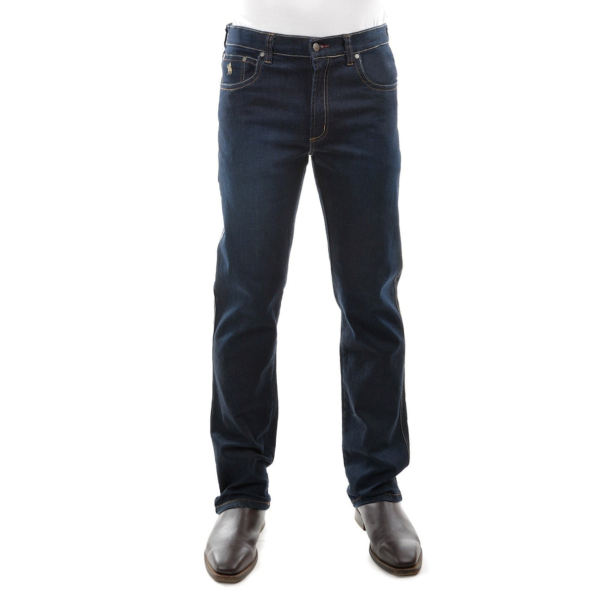 Thomas Cook Mens Bass Stretch Jean Mid-Relaxed-Straight 32’’ Leg