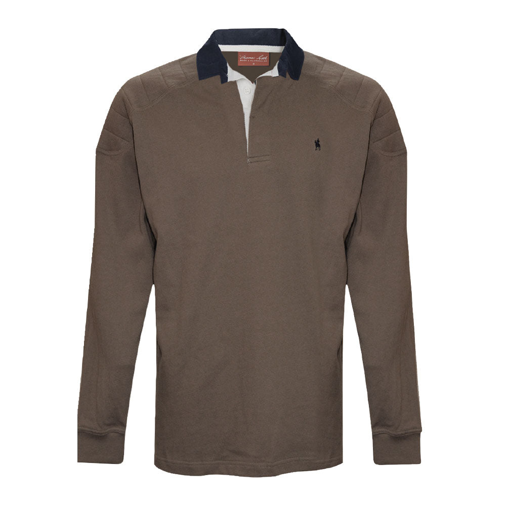 Thomas Cook Men’s Bill Shoulder Panel Rugby - Mushroom