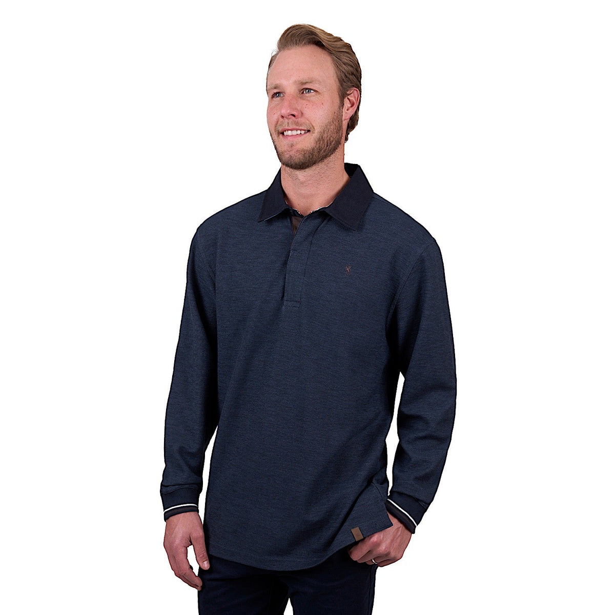 Thomas Cook Men’s Bowen Rugby - Navy Marle