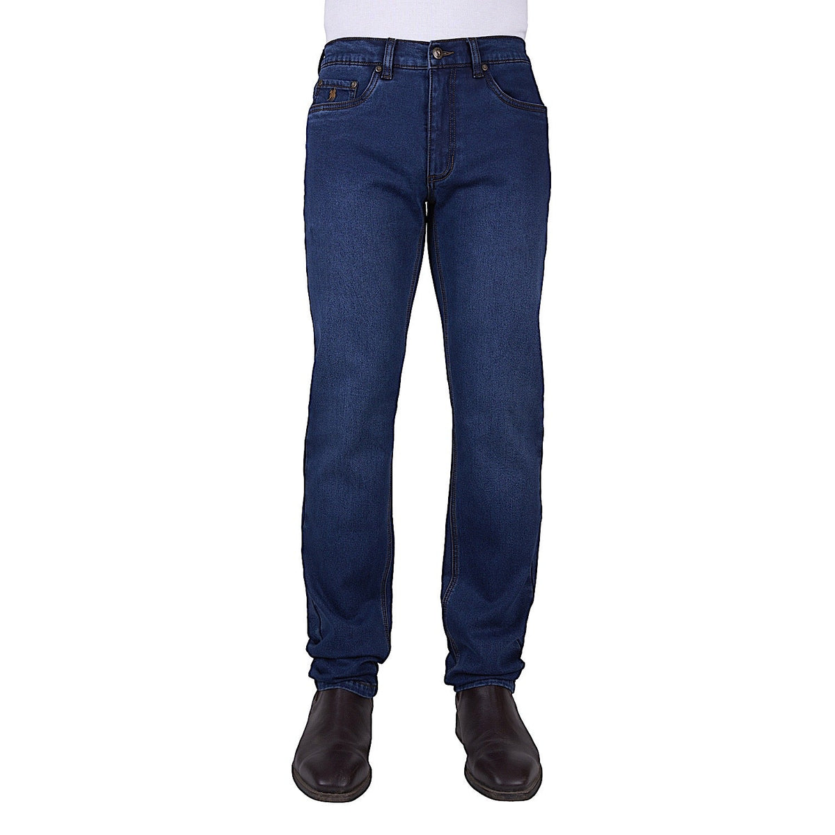 Thomas Cook Men’s Brad Thermal Comfort Waist Jean 32’’ Leg - Mid Wash