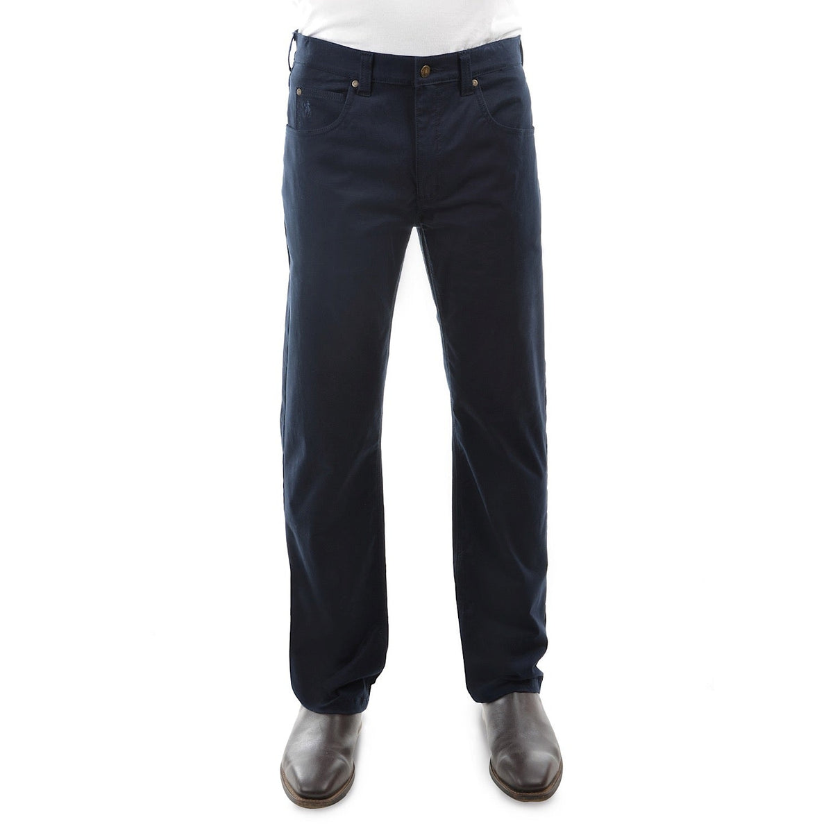 Thomas Cook Men’s Jake Comfort Waist Jeans Dark Navy 32’’ Leg
