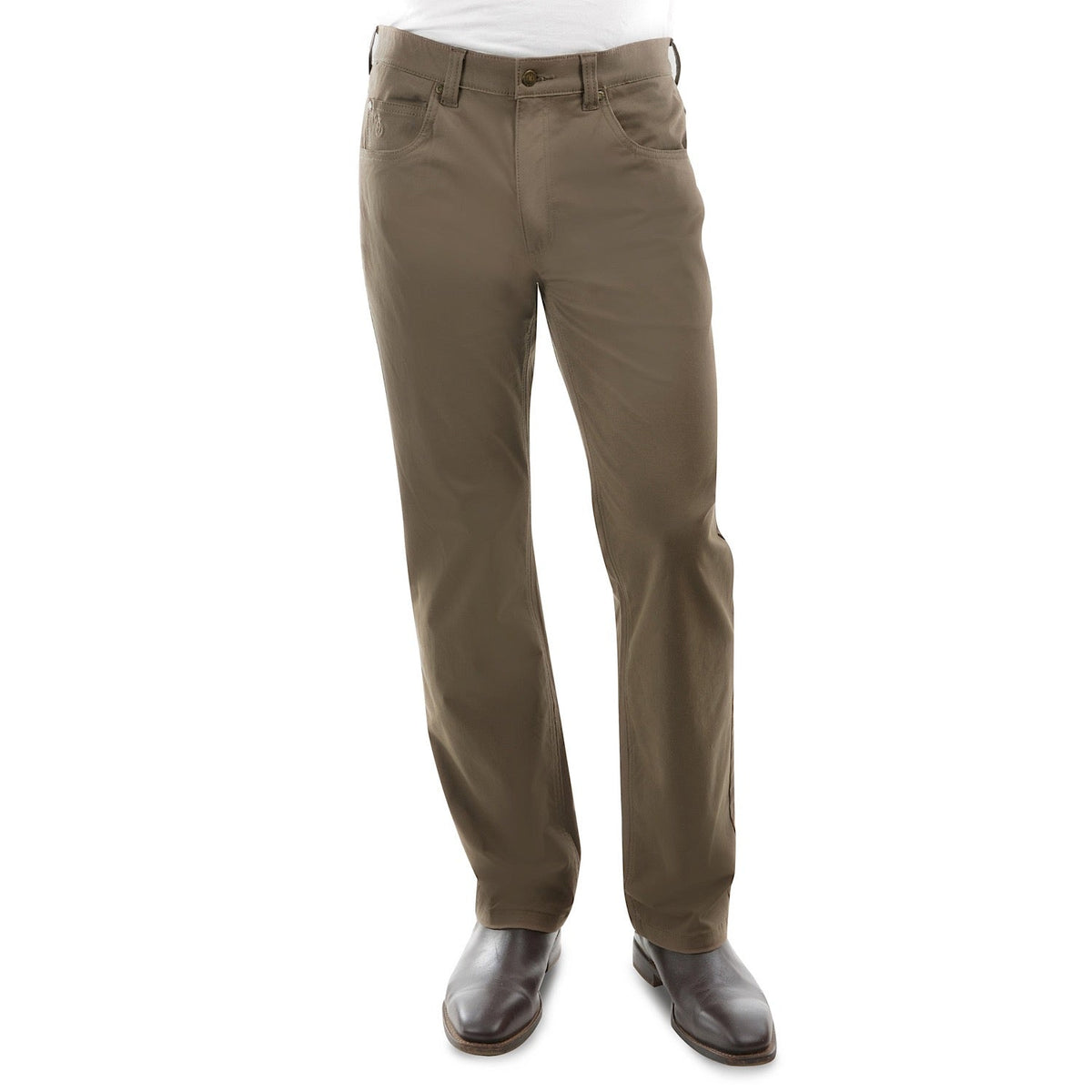 Thomas Cook Men’s Jake Comfort Waist Jeans Mulch 32’’ Leg