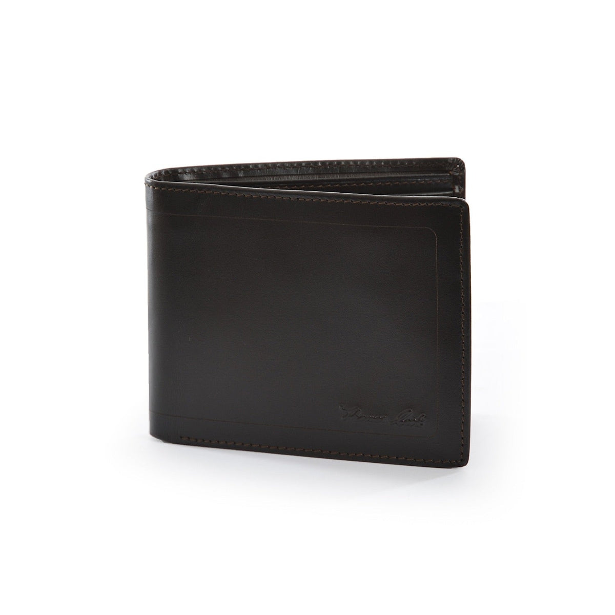 Thomas Cook Men’s Leather Edged Wallet - Dark Brown