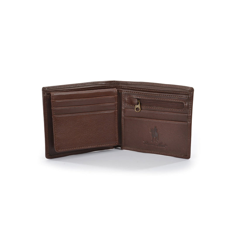 Thomas Cook Men’s Leather Edged Wallet - Light Brown