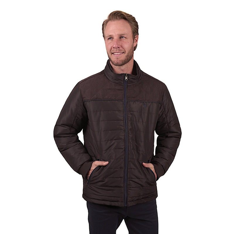 Thomas Cook Men’s Nathan Reversible Jacket - Dark Brown/Navy