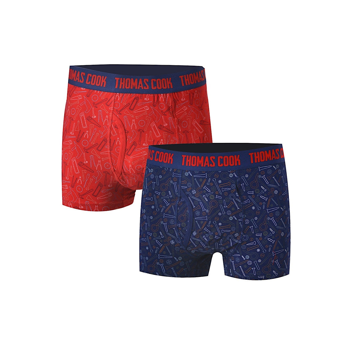 Thomas Cook Men’s Precious Tools Underwear Twin Pack Multi