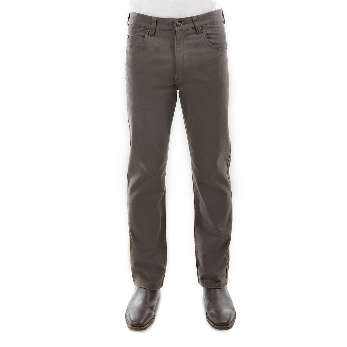 Thomas Cook Men’s Stretch Moleskin Regular Fit Greystone