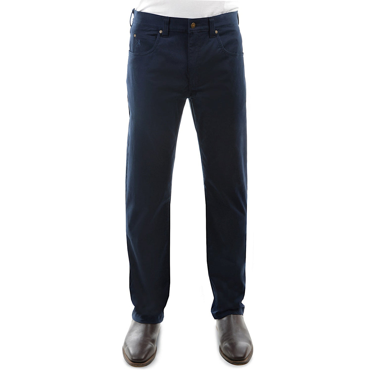 Thomas Cook Men’s Tailored Moleskin Jean 32’’ Leg Navy