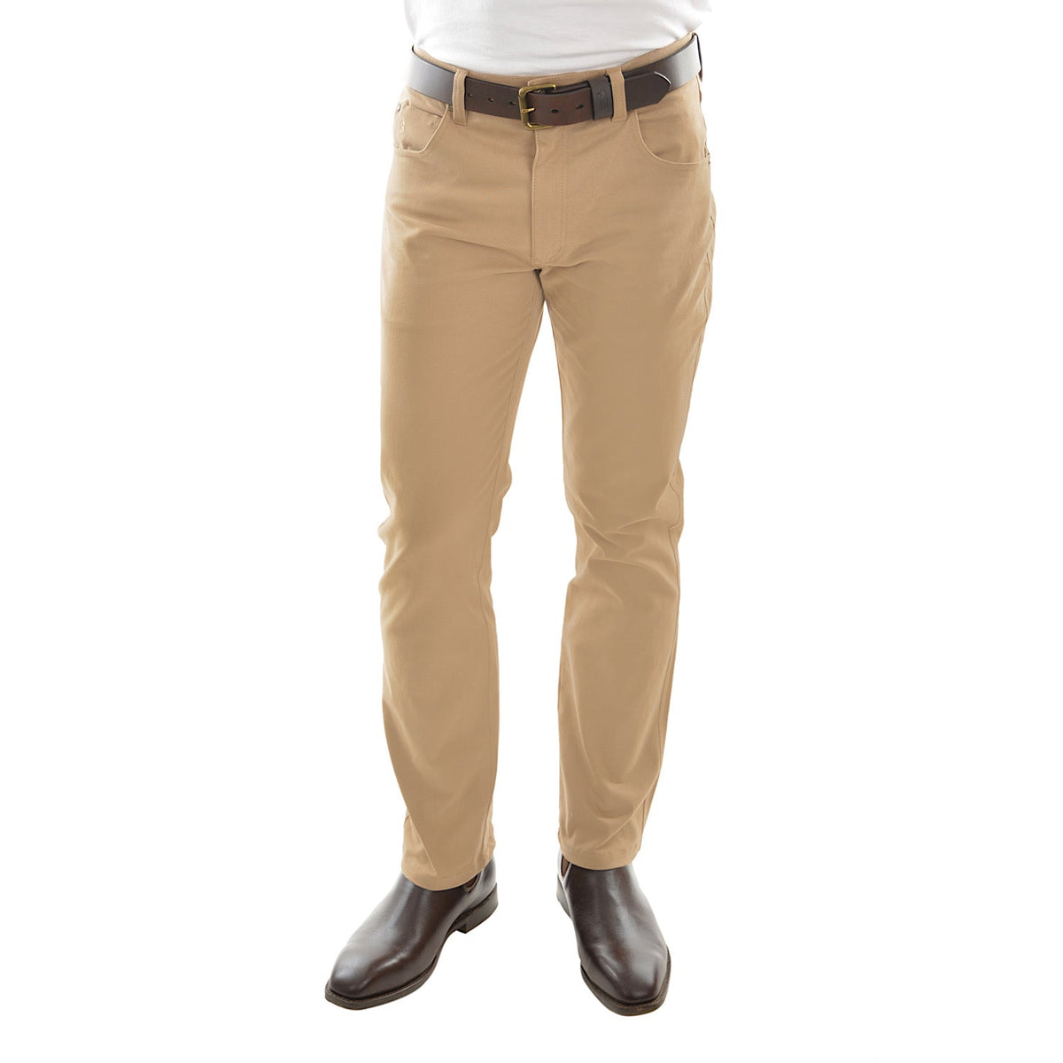 Thomas Cook Men’s Tailored Moleskin Jean 32’’ Leg Sand