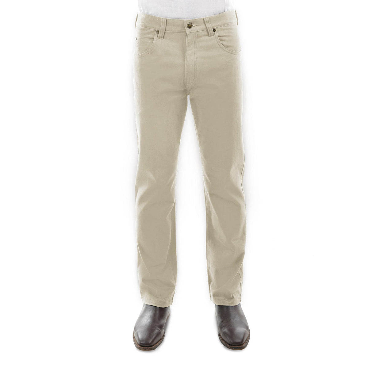 Thomas Cook Men’s Tailored Moleskin Jean 32’’ Leg Stone