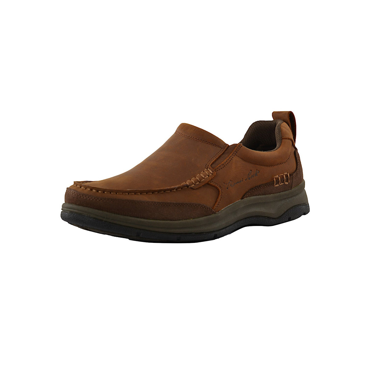 Thomas Cook Men’s Toby Slip-On Shoe-Dark Brown