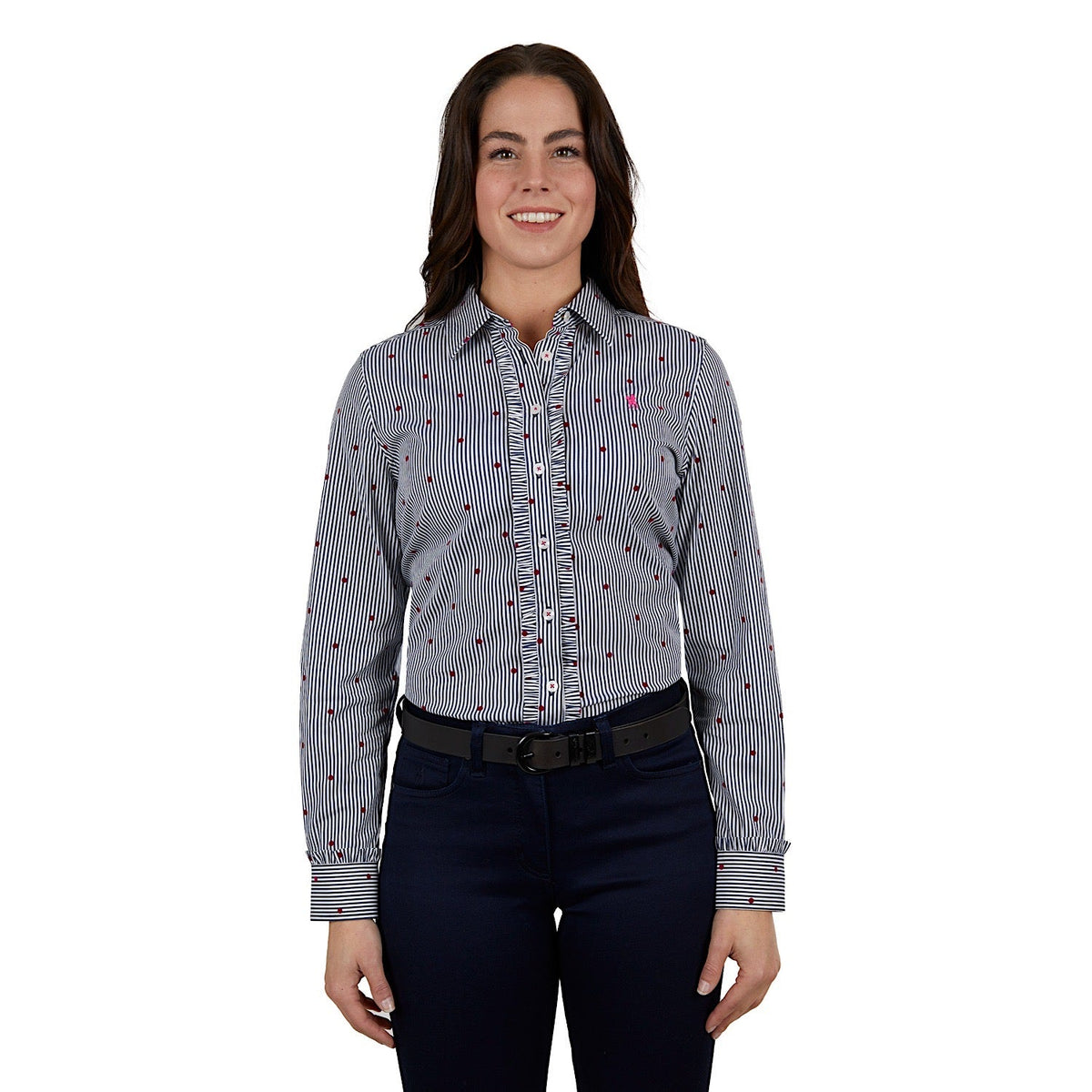 Thomas Cook Womens Alex Shirt Navy/Berry