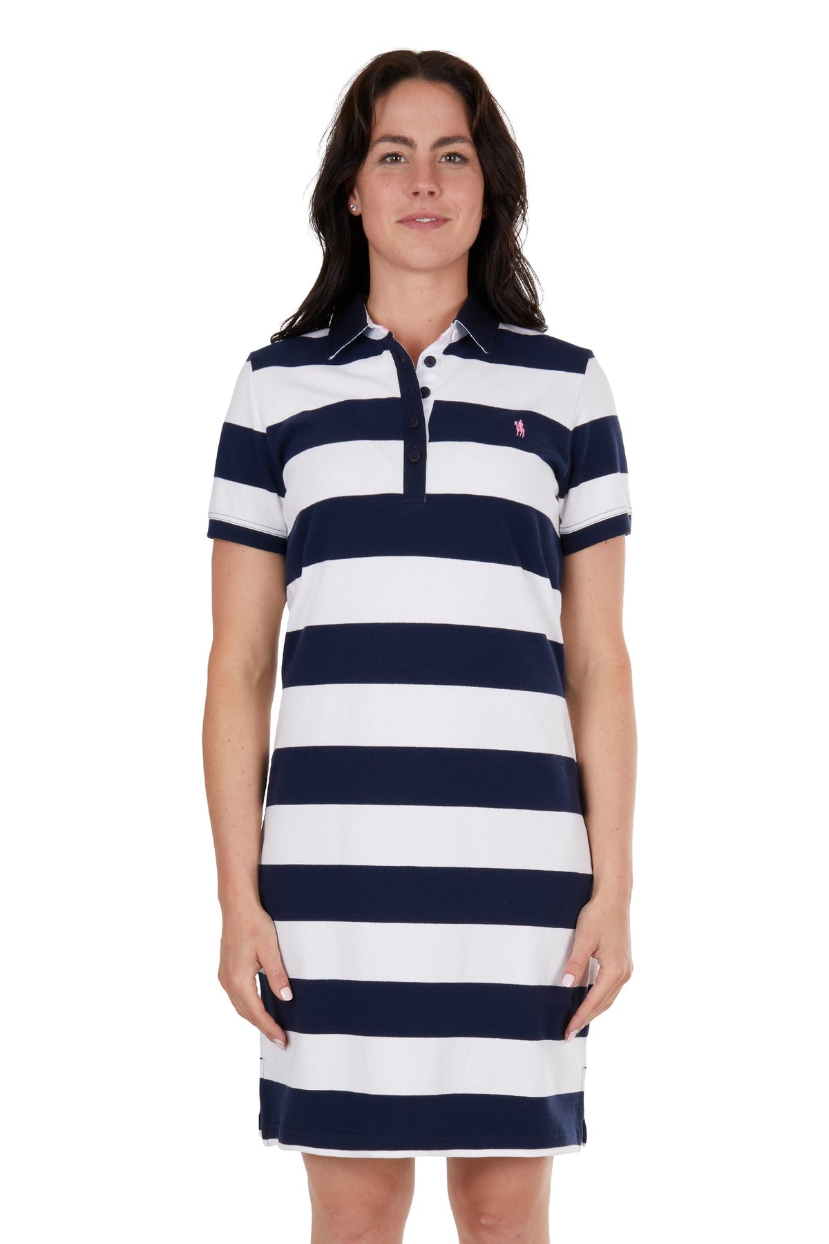 Thomas Cook Women’s Beth Polo Dress Navy/White