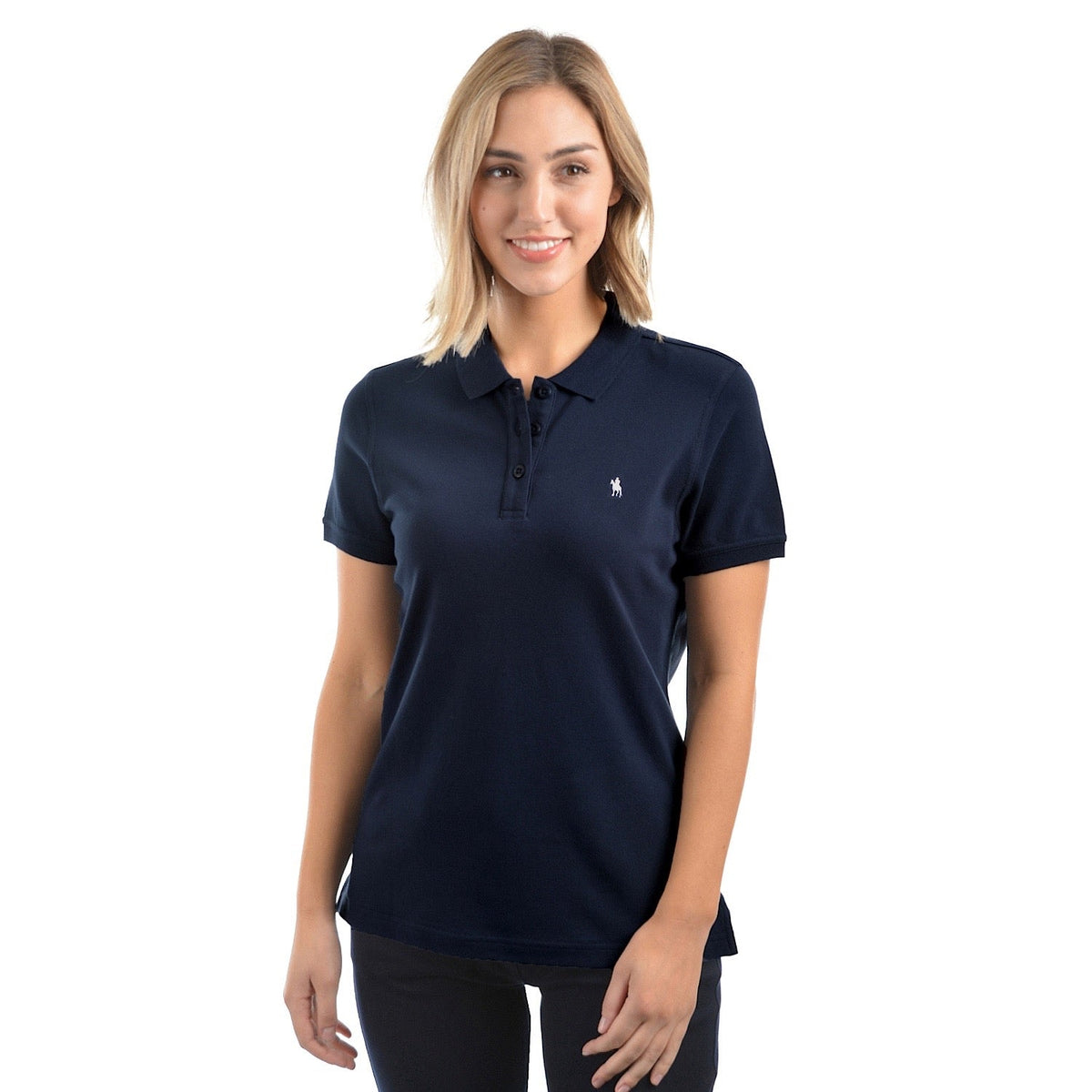 Thomas Cook Women’s Classic Stretch Polo Dark Navy