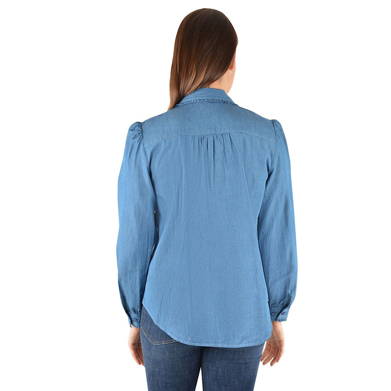 Thomas Cook Women’s Georgia Denim Shirt Indigo