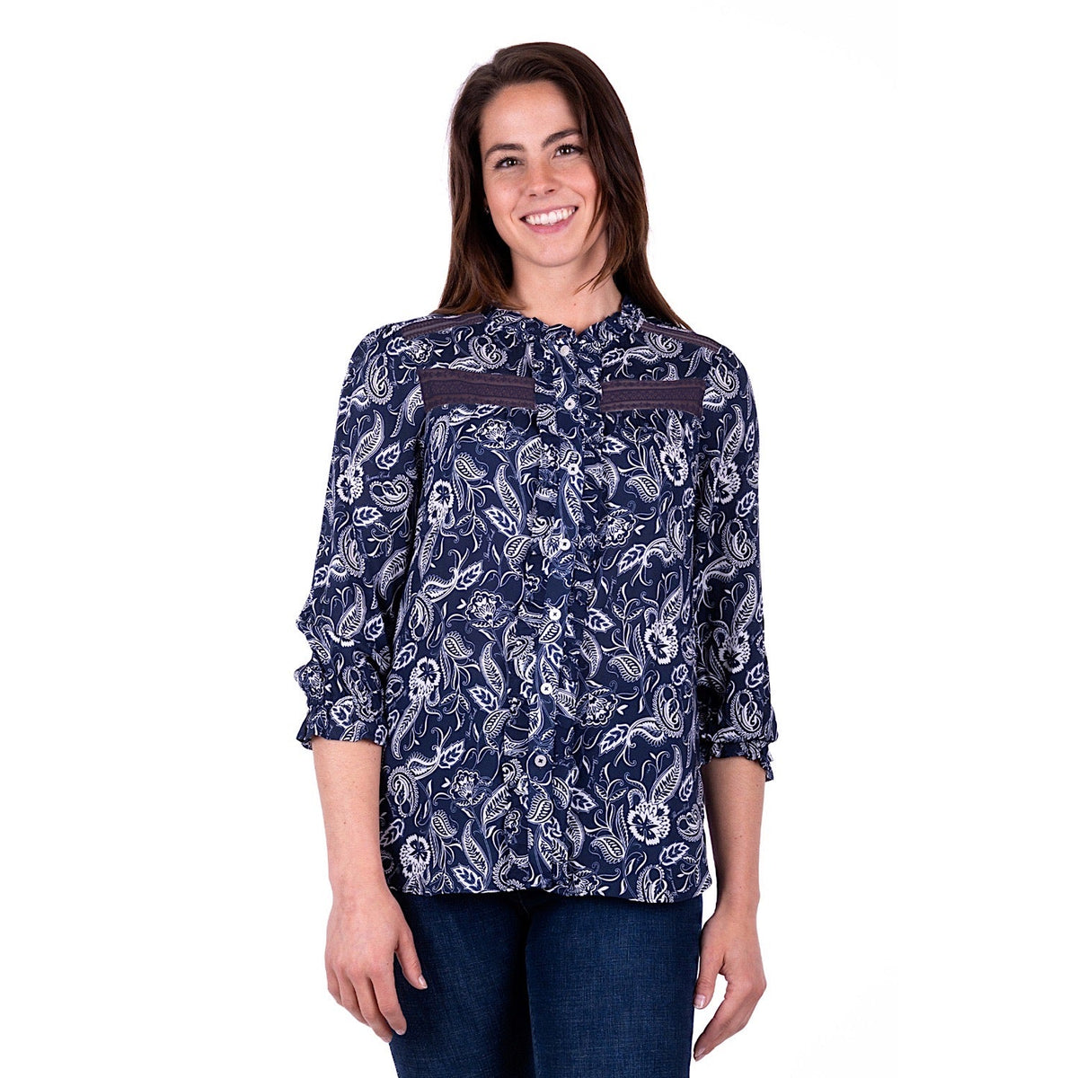 Thomas Cook Womens Ida Blouse Navy
