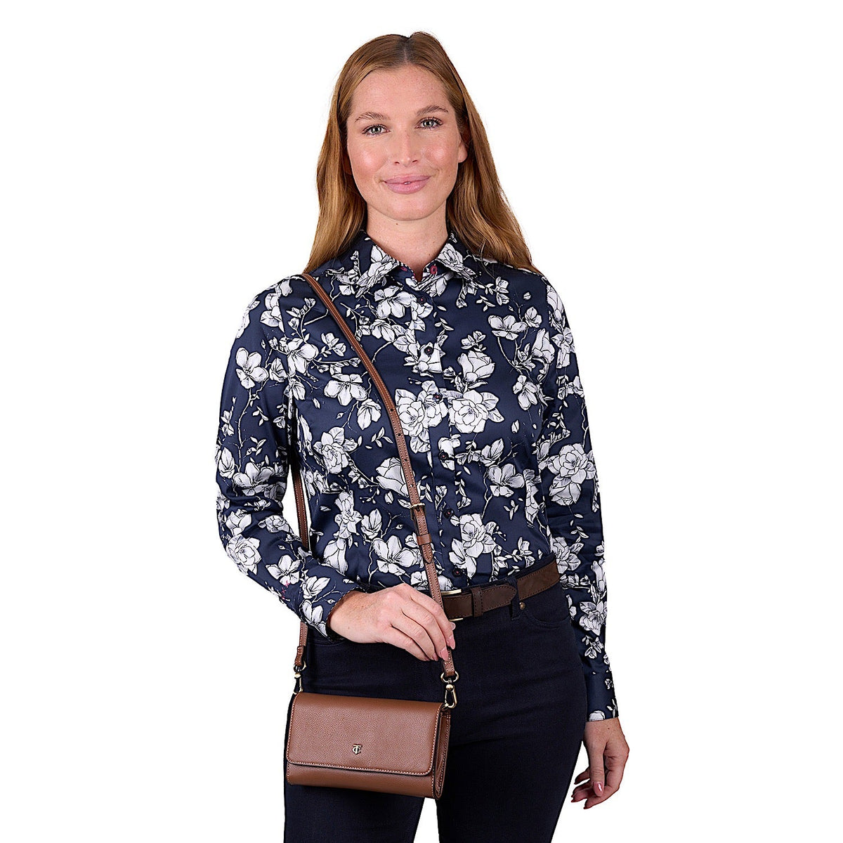 Thomas Cook Women’s Jemma Long Sleeve Shirt - Navy