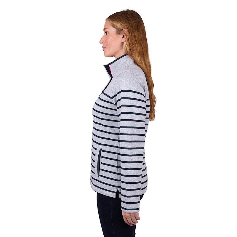 Thomas Cook Women’s Libby Stripe Rugby - Grey Marle