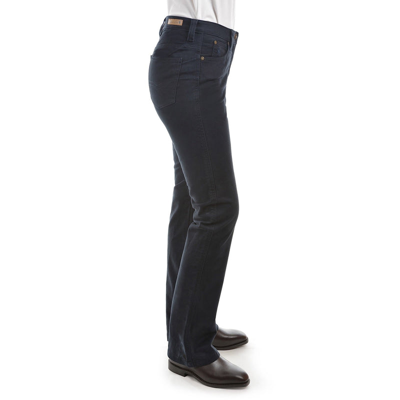 Thomas Cook Women’s Stretch Moleskin Wonder Jean Boot Leg Navy