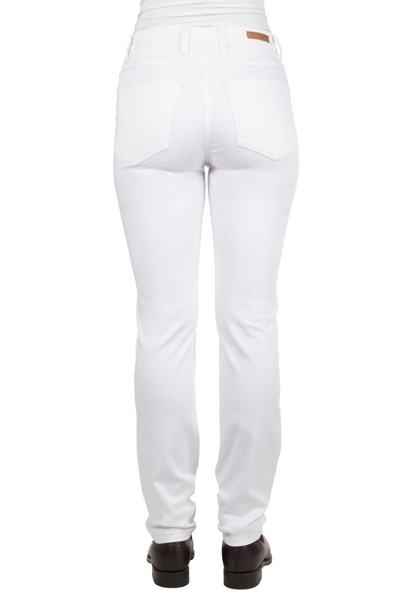 Thomas Cook Women’s Suzie Slimmer Leg Jean White