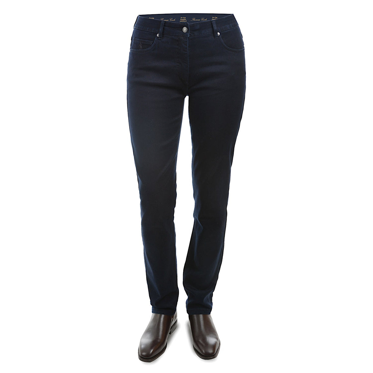 Thomas Cook Women’s Suzie Slimmer Leg Wonder Jean Black