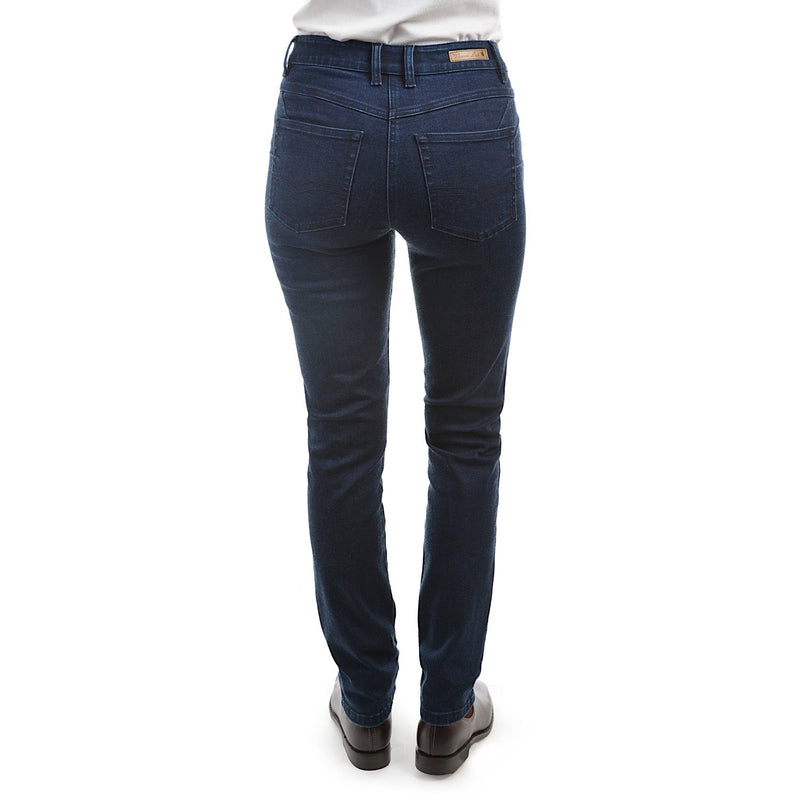 Thomas Cook Women’s Wool Slim Leg Wonder Jean Dark Indigo 32’’ Leg