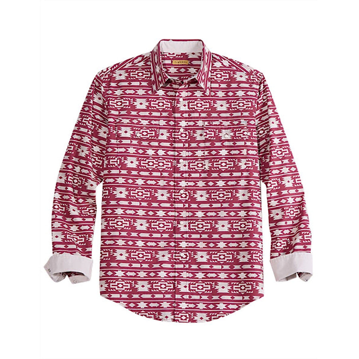 Tin Haul Men’s Collection Shirt - Plaid Wine