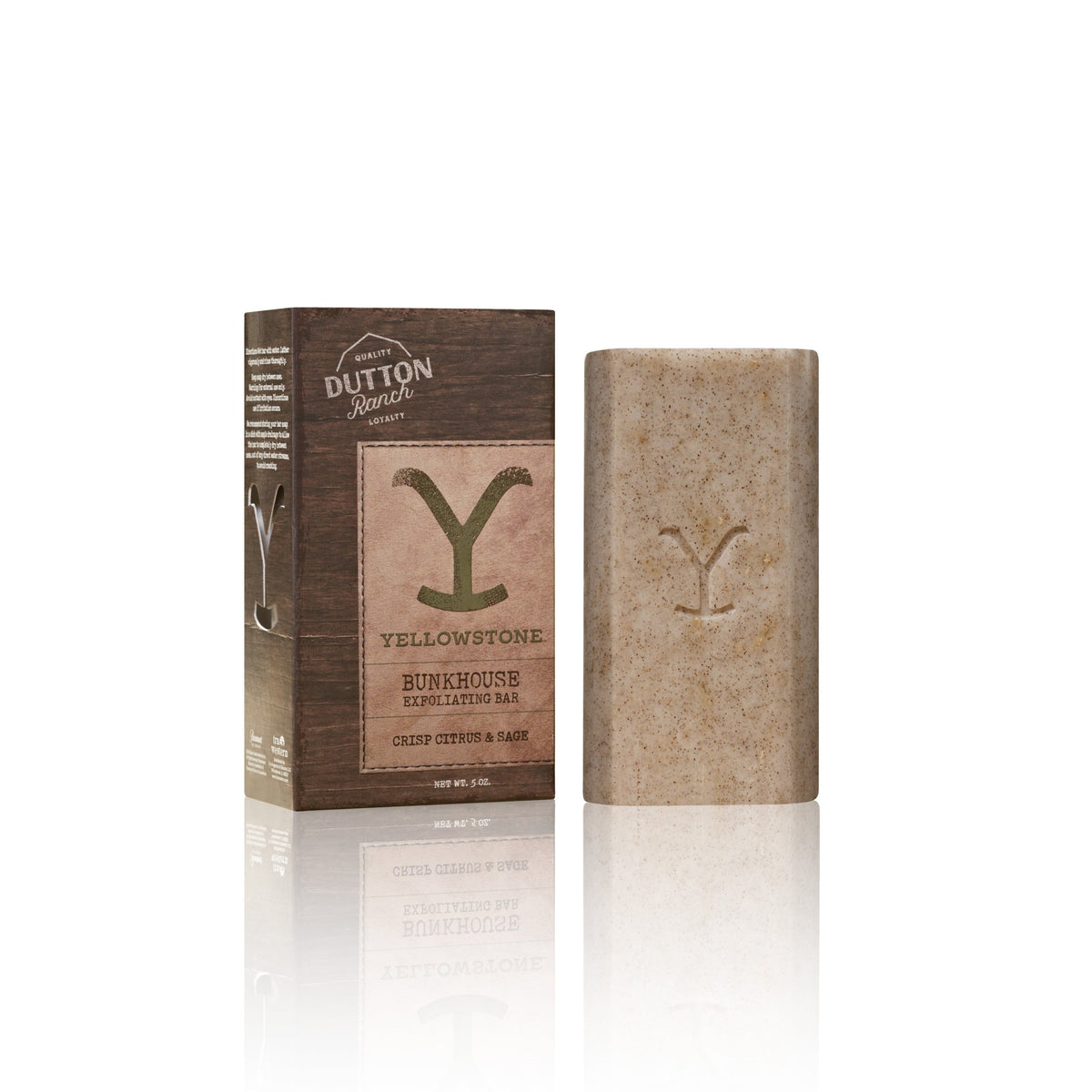 Tru Western Men’s Yellowstone Bunkhouse Exfoliating Soap - Crisp Citrus & Sage