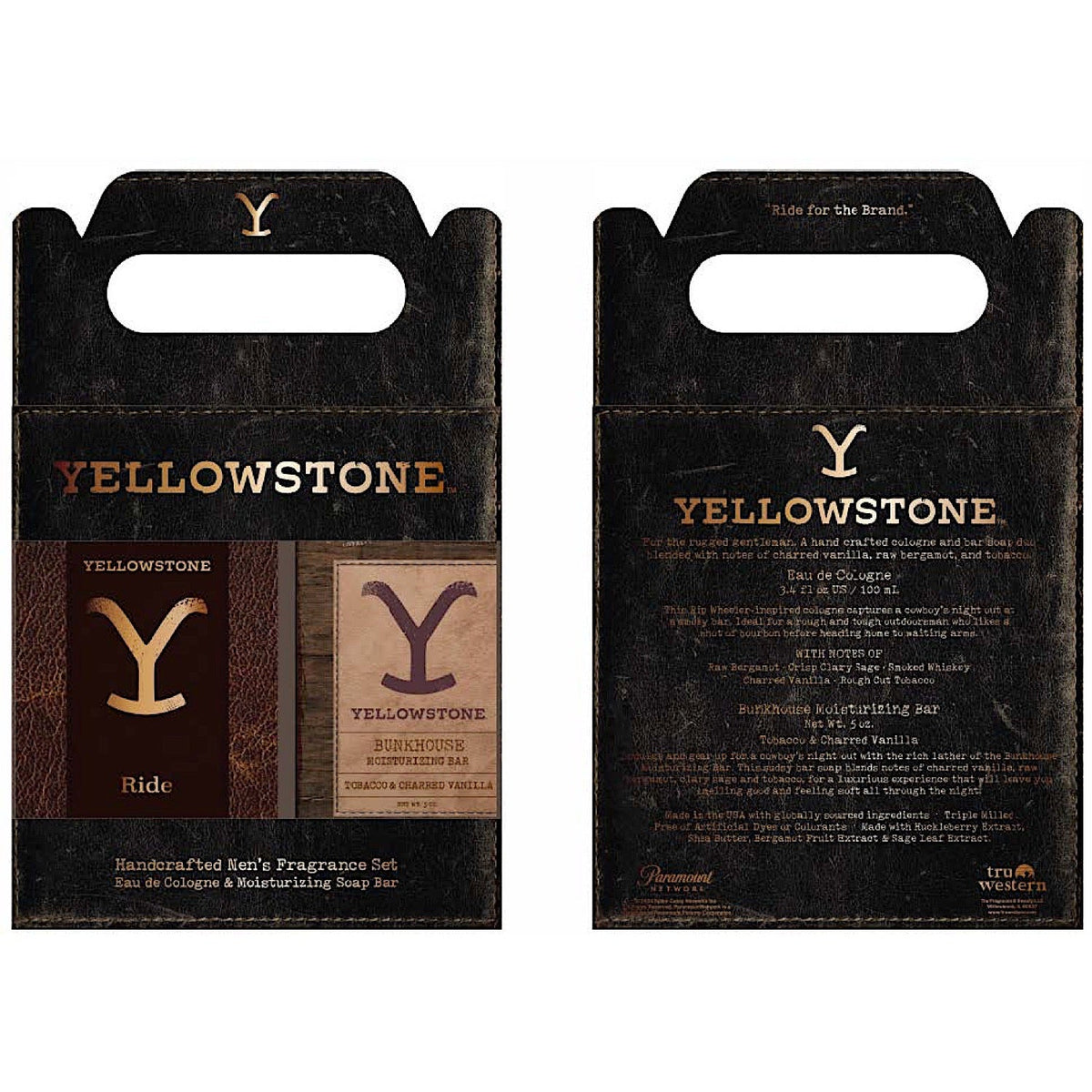Tru Western Men’s Yellowstone Ride Gift Set