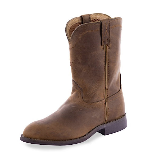 Twisted X Men’s Roper Waterproof Leather Boot - Dark Brown