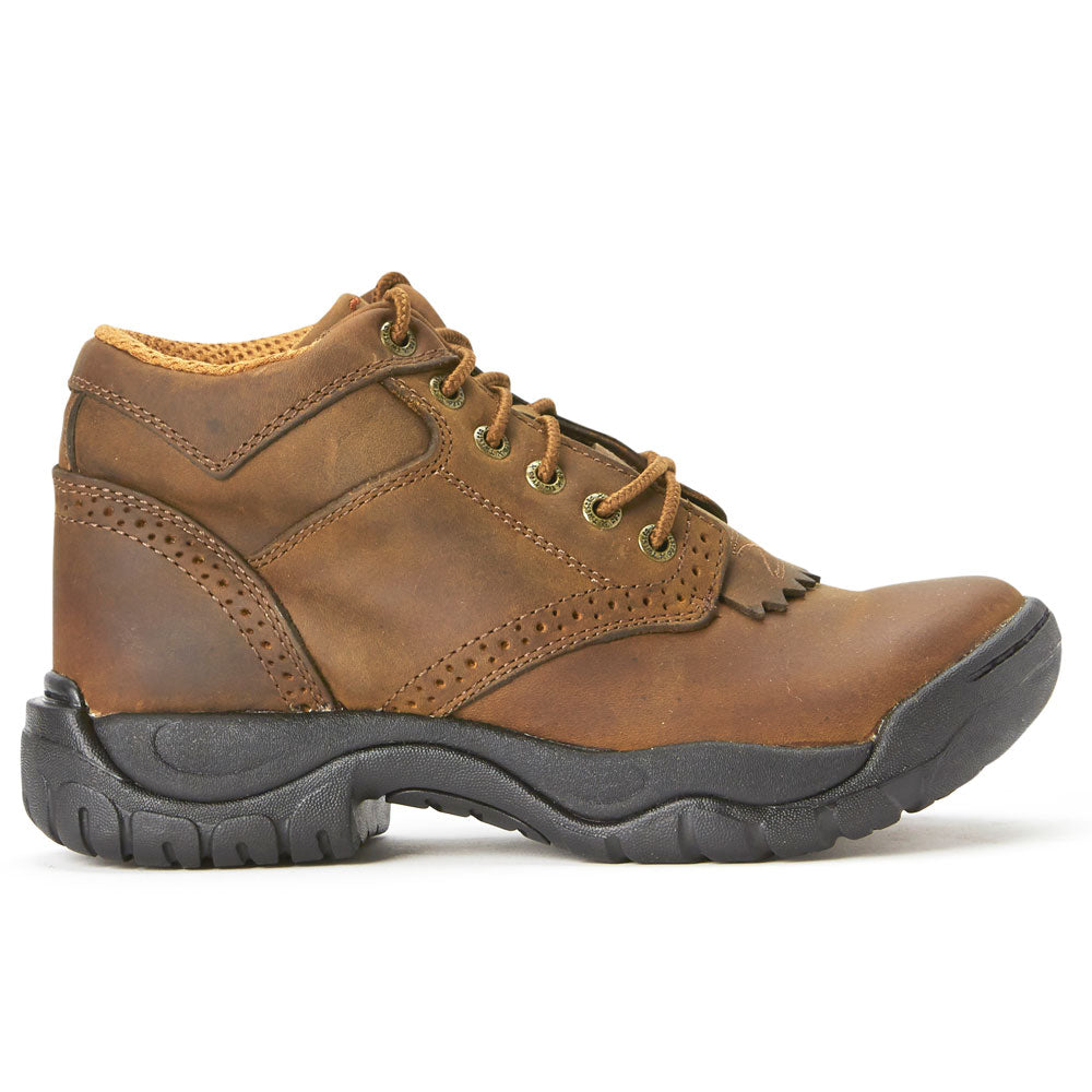 Twisted X Women’s All Around Lace Up Distressed Saddle