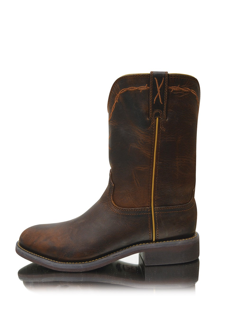Twisted X Women’s Roper - Waterproof Leather - Dark Brown