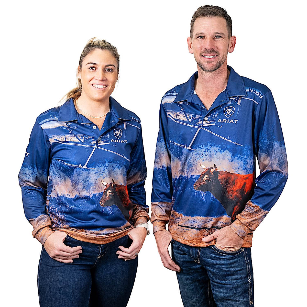 Ariat Adult Fishing Shirt - Bullcatcher