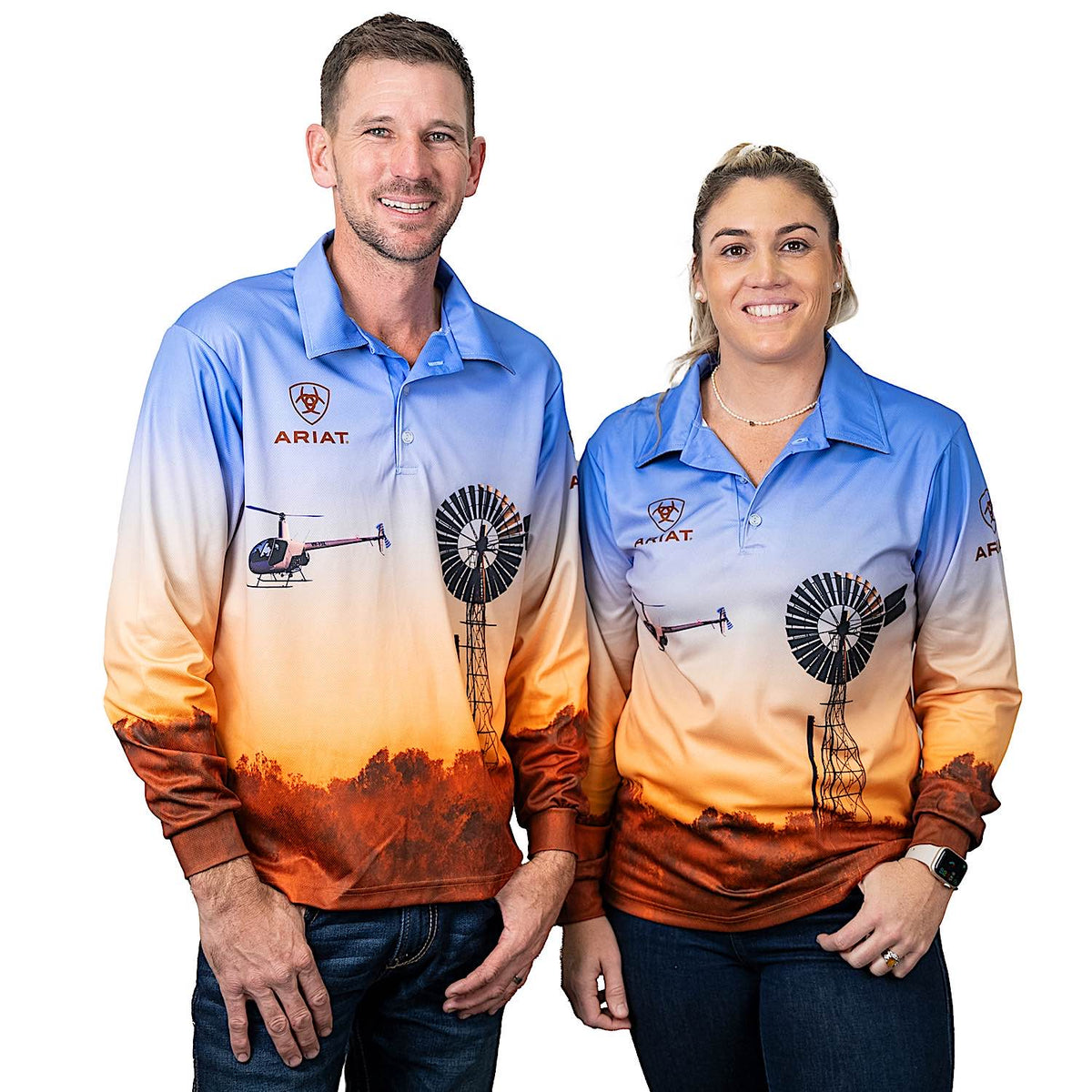Ariat Adult Fishing Shirt - Windmill