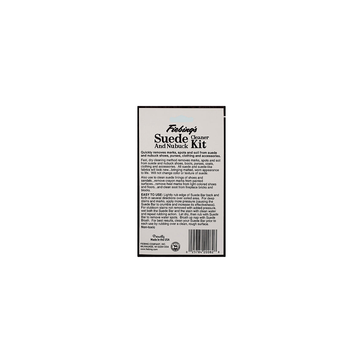 Fiebings Suede Cleaner Kit
