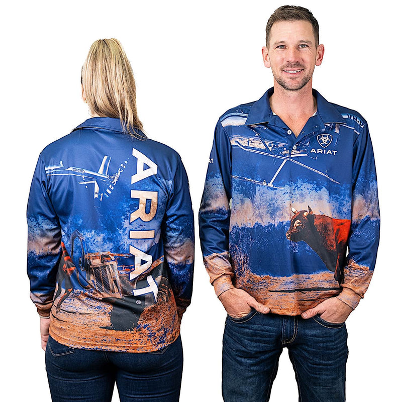 Ariat Adult Fishing Shirt - Bullcatcher