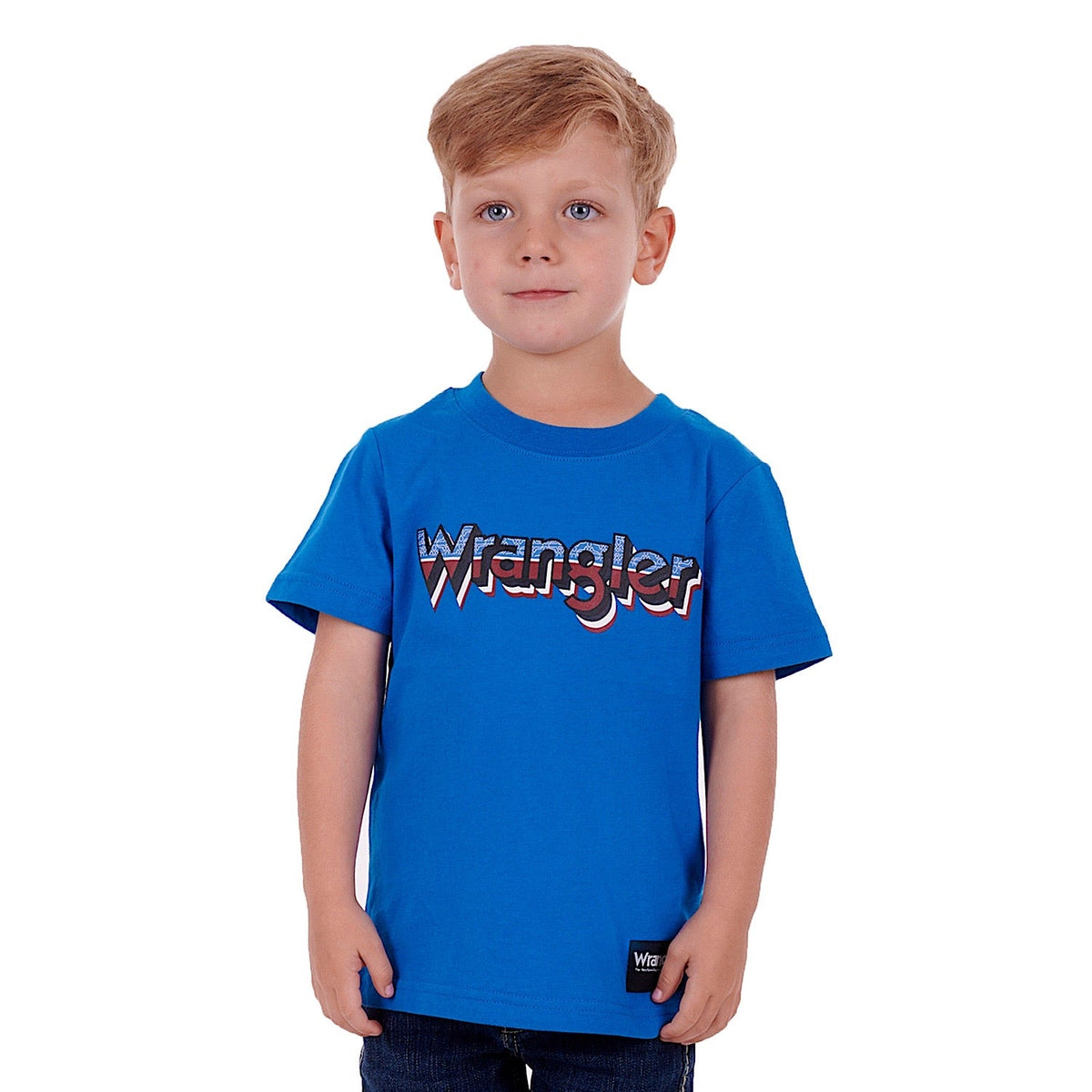Wrangler Boy’s Phillips Tee Royal Blue
