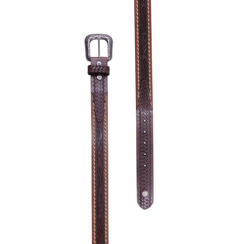 Wrangler Carden Belt Dark Tan