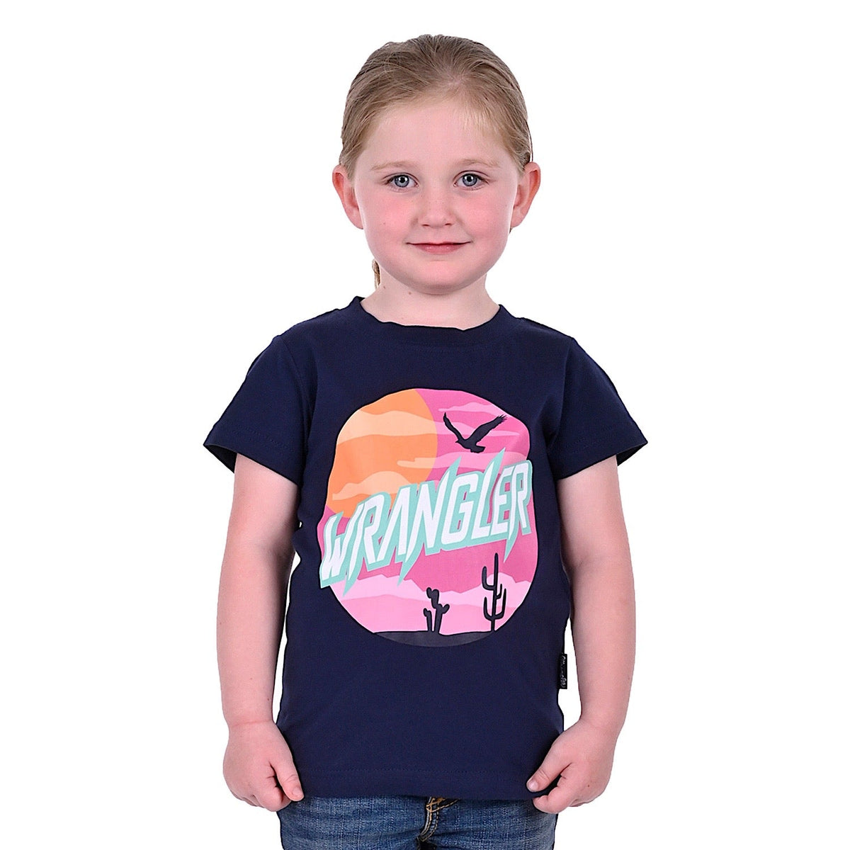 Wrangler Girl’s Avery Tee Navy